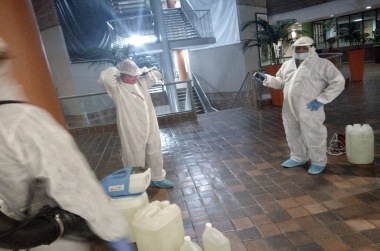 Sanitizing Kagollo Pretoria